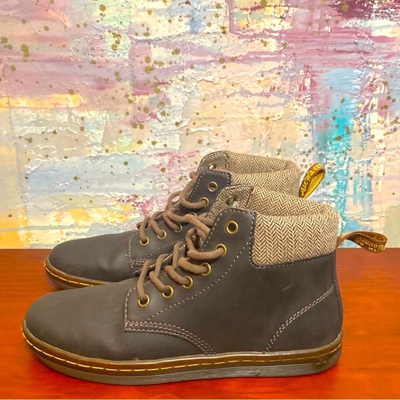 Dr. Martens Women’s MAELLY Gaucho Wildhorse Lamper Brown Ankle Boots Size 7 - Picture 1 of 10